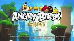 Angry Birds Trilogy Title Screen
